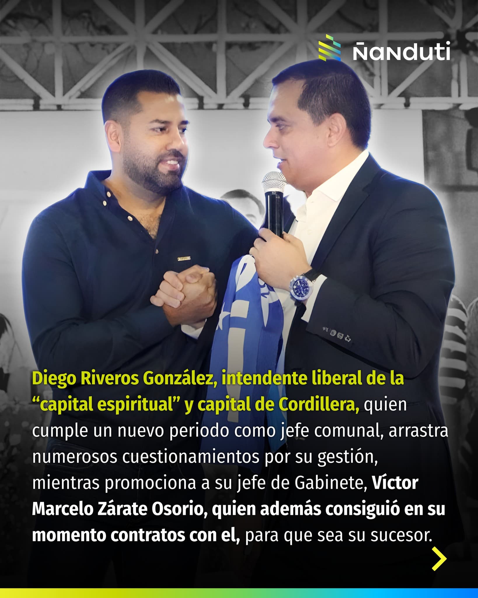 Entrevista Diego Riveros vs Ñandutí