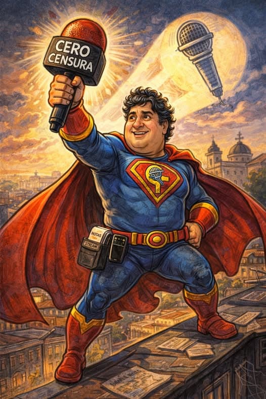 SuperPeriodista en Caacupé