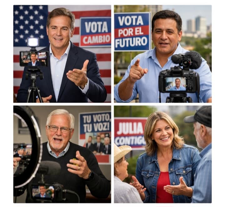 Candidatos influencers