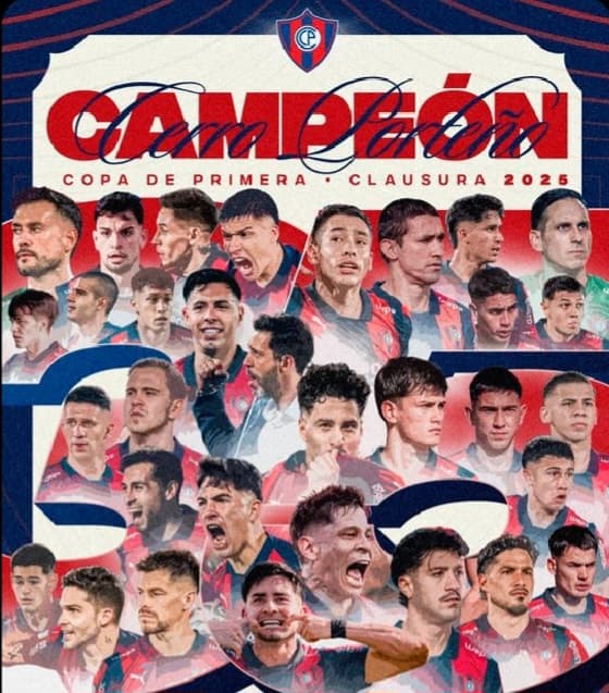 CERRO PORTEÑO ¡CAMPEON 2025!